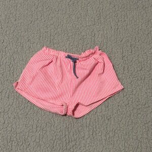 Zara Pink Striped Kids Shorts